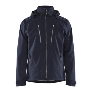 Blaklader Softshell Jack 4749-2513 Donker marineblauw/zwart (8699) maat XL (Nog 1 op voorraad)(Prijs excl. BTW)