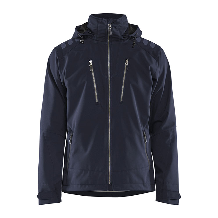 Blaklader Softshell Jack 4749-2513 Donker marineblauw/zwart (8699) maat XL (Nog 1 op voorraad)(Prijs excl. BTW)